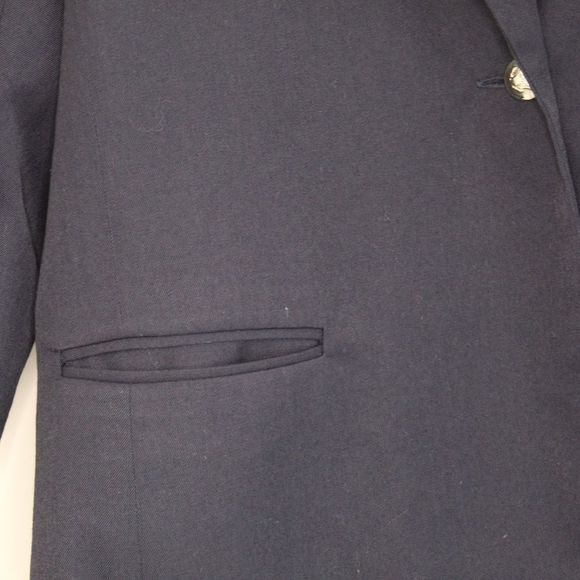 Navy vintage oversized blazer mint conditions EU16 - Picture 5 of 8